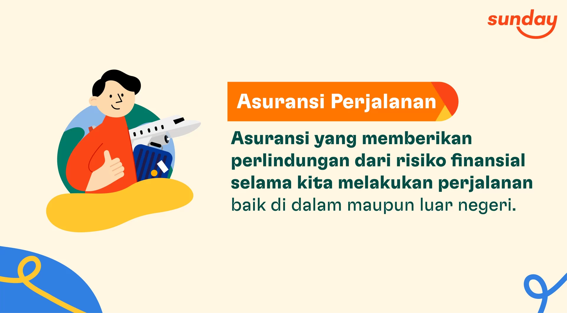 Asuransi perjalanan adalah asuransi yang memberikan perlindungan selama kita bepergian baik dalam maupun luar negeri. Simak selengkapnya di sini.