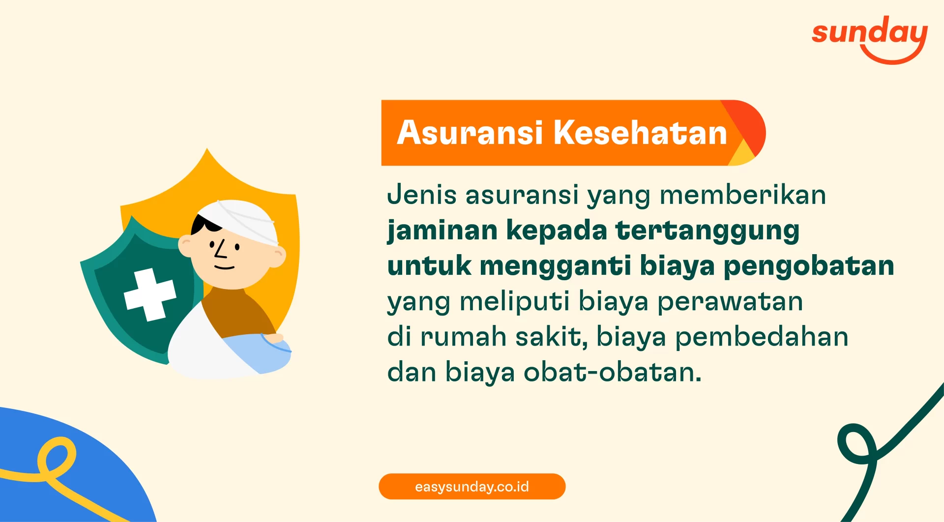 Asuransi kesehatan adalah asuransi yang melindungi kamu dari risiko biaya medis. Apa saja jenis dan manfaat yang bisa kamu dapatkan? Baca di sini.